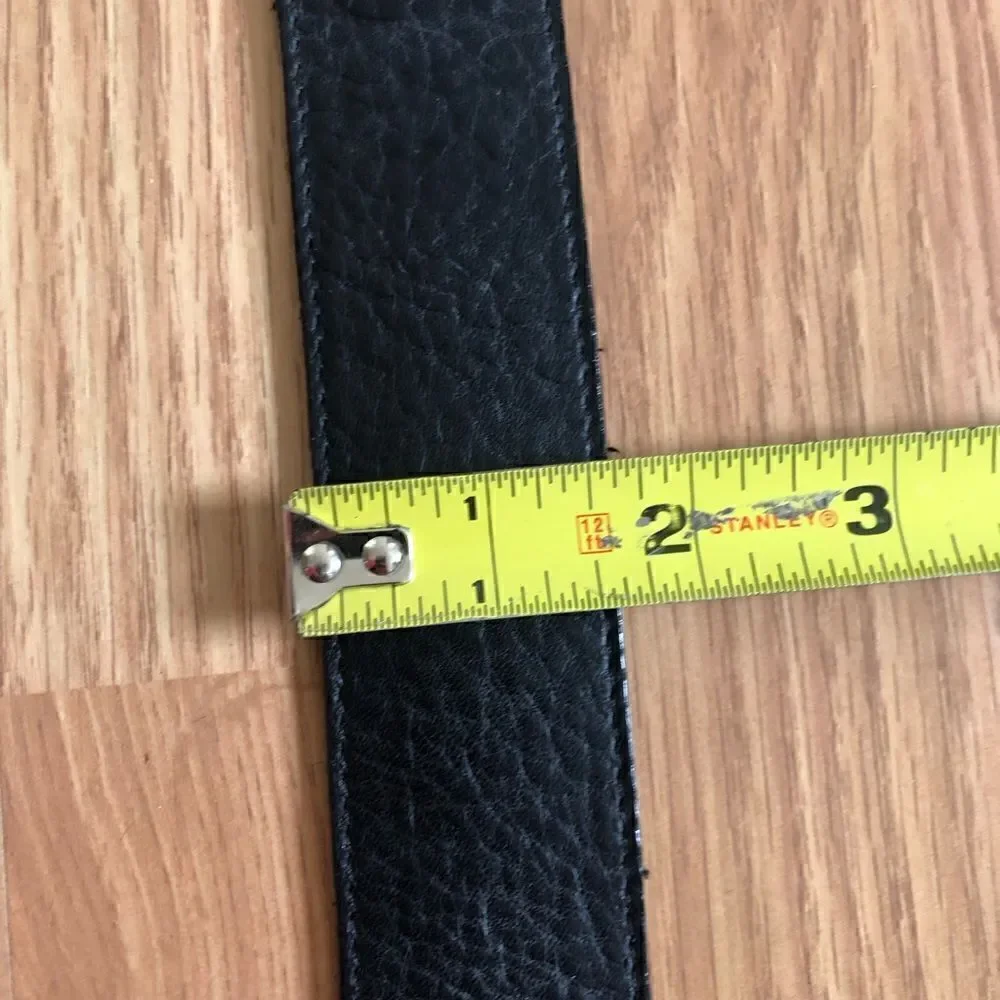 Leatherock Turquoise Genuine Leather Belt Embellished USA